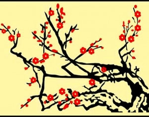 新中式装饰画-ID:261955028