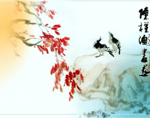 新中式装饰画-ID:988912117