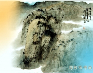 新中式水墨装饰画-ID:528846982