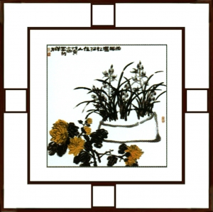 新中式水墨装饰画-ID:945018054