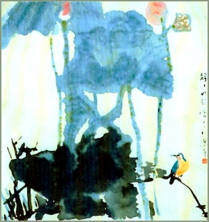 新中式水墨装饰画-ID:571193938