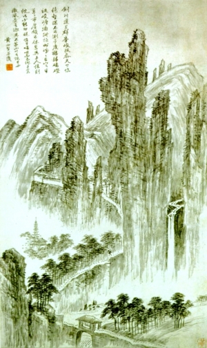 新中式水墨装饰画-ID:240741017