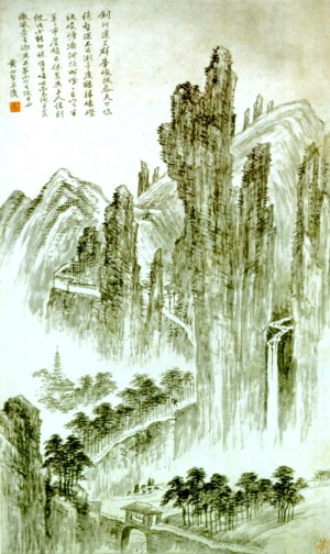新中式水墨装饰画-ID:305271118