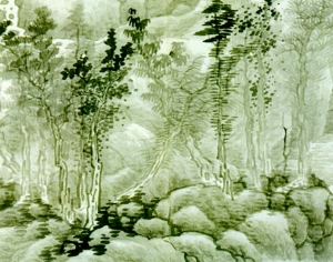 新中式水墨装饰画-ID:368719108
