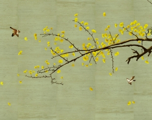 新中式水墨装饰画-ID:492902994