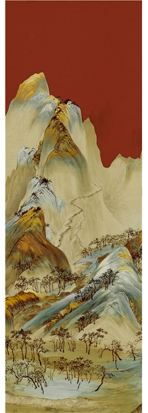 新中式水墨装饰画-ID:986919465
