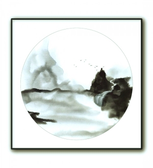 新中式水墨装饰画-ID:285506963