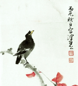 新中式水墨装饰画-ID:638645896