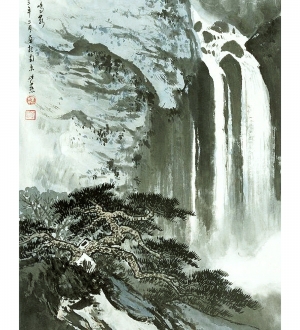 新中式水墨装饰画-ID:198724994
