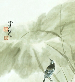 新中式水墨装饰画-ID:103189934
