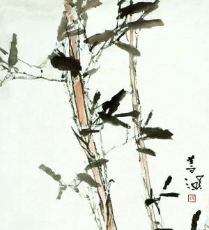 新中式水墨装饰画-ID:576308015
