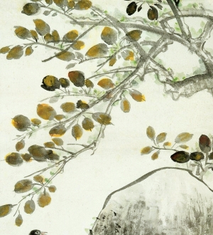新中式水墨装饰画-ID:539639004