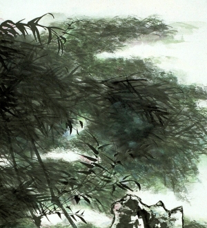 新中式水墨装饰画-ID:143010653