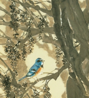新中式水墨装饰画-ID:492862941