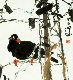 新中式水墨装饰画-ID:330498935