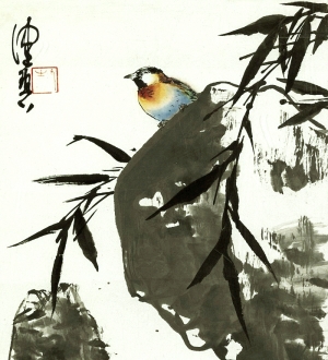 新中式装饰画-ID:105712896