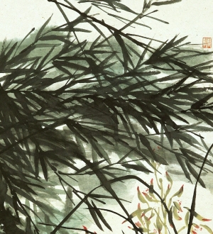 新中式水墨装饰画-ID:204807041