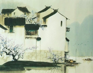 新中式水墨装饰画-ID:943920639