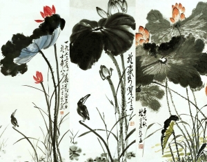 新中式装饰画-ID:181303985