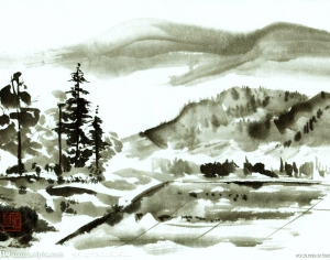 新中式装饰画-ID:273493059