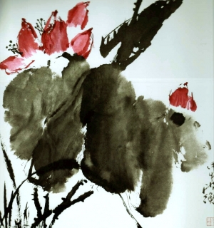 新中式装饰画-ID:837830074
