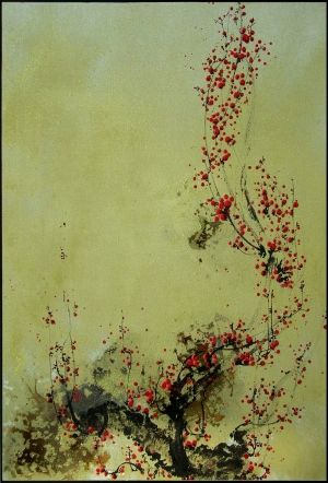 新中式花鸟装饰画-ID:813674934