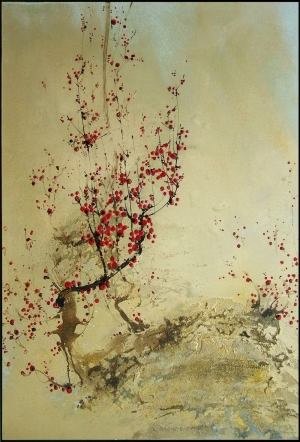 新中式花鸟装饰画-ID:789704087