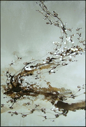 新中式花鸟装饰画-ID:445084106