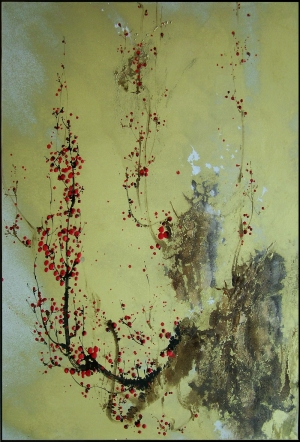 新中式花鸟装饰画-ID:113677986