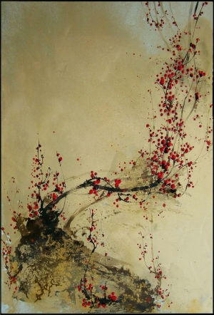 新中式花鸟装饰画-ID:186121944