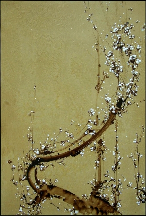 新中式花鸟装饰画-ID:448690897