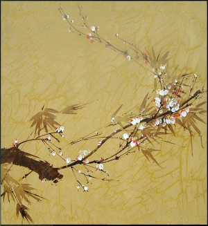 新中式花鸟装饰画-ID:160892969