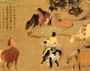 新中式人物装饰画-ID:407350148