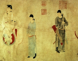 新中式人物装饰画-ID:159574036