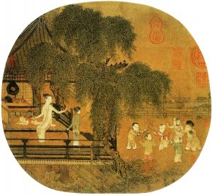 新中式人物装饰画-ID:610944033