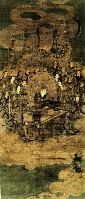 新中式人物装饰画-ID:233858113