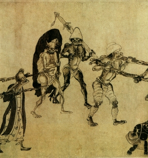 新中式人物装饰画-ID:148287067