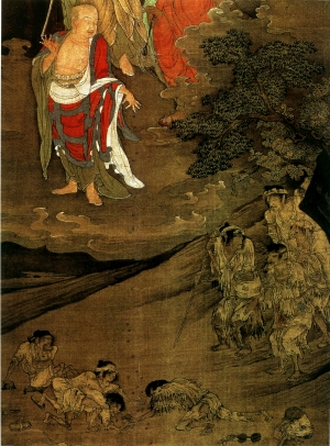新中式人物装饰画-ID:448215019