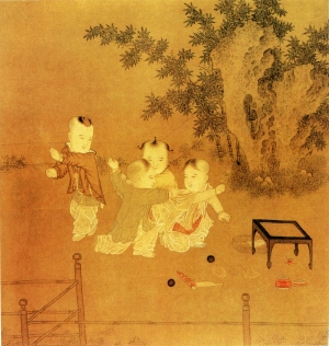 新中式人物装饰画-ID:776063925