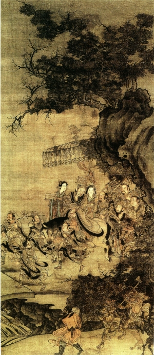 新中式人物装饰画-ID:769289026
