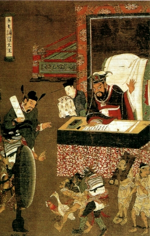 新中式人物装饰画-ID:215992937