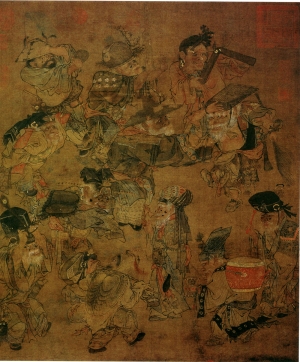 新中式装饰画-ID:707834017