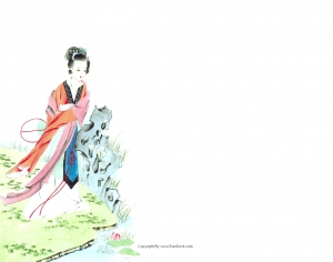 新中式装饰画-ID:403559929