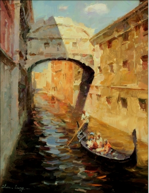 欧式风景油画-ID:194328072