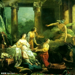 欧式人物油画-ID:836980109