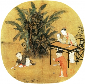 新中式装饰画-ID:495574951