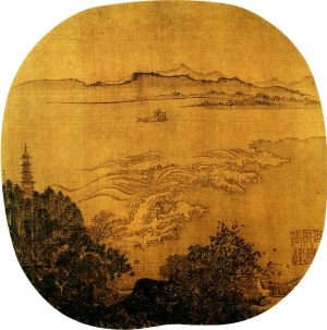 新中式装饰画-ID:691802982