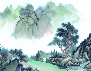 新中式植物装饰画-ID:648135905