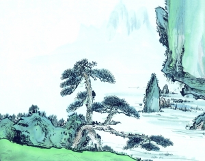 新中式植物装饰画-ID:703866003