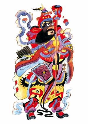 新中式门神-ID:152939086